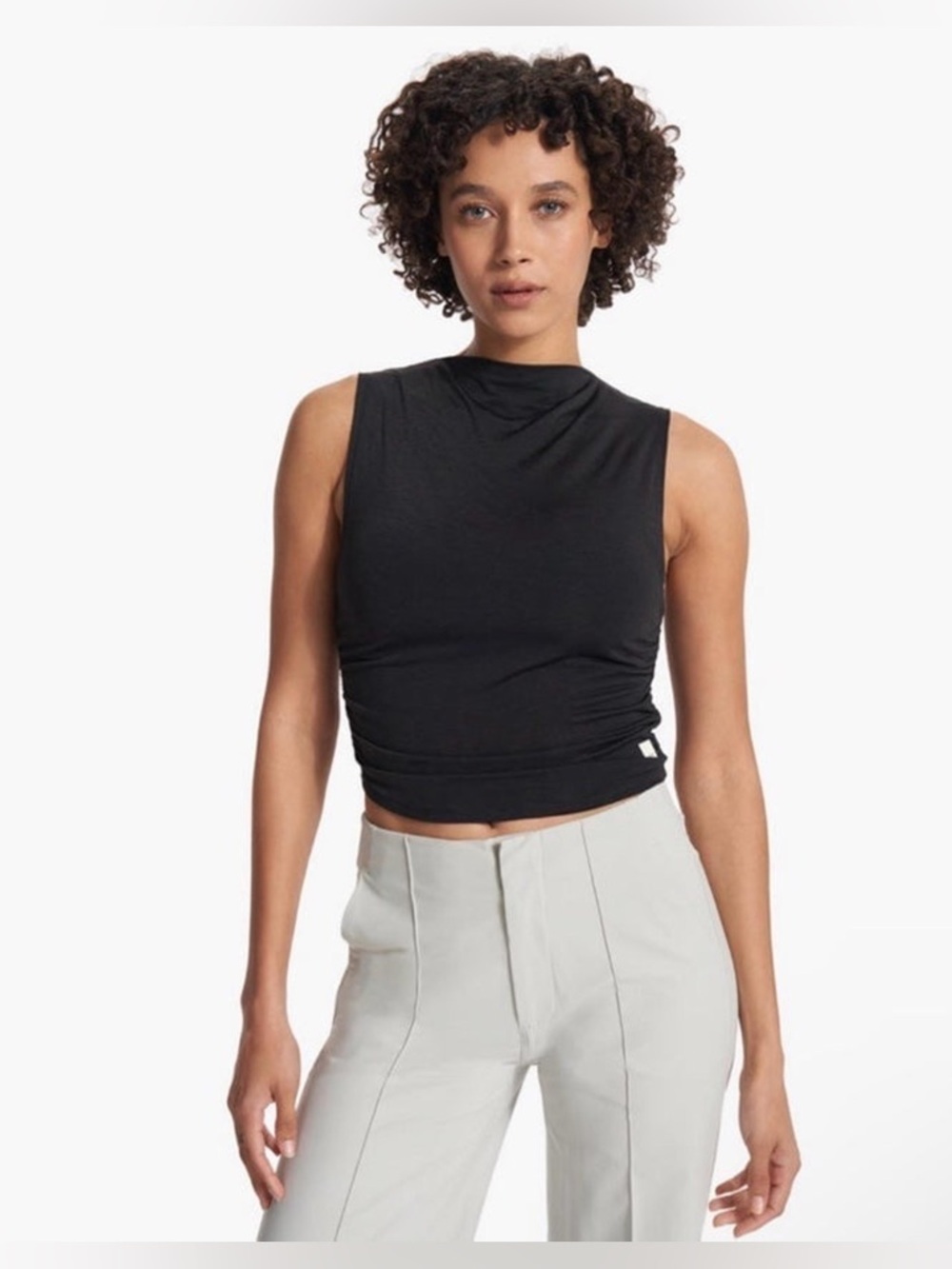 Vuori Westerlies Mock Tank Black Size Small
